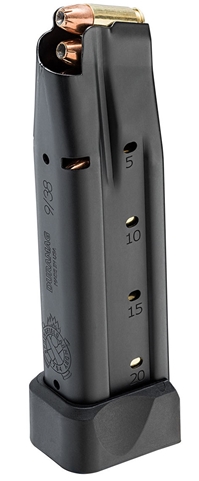 1911 DS 20-Round Double-Stack Magazine - 9mm springfield armory, springfield armory 1911 ds, prodigy magazine, springfield armory ds magazines, springfield armory prodigy magazines